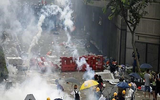 Hiện trường vụ bạo động lớn nhất ở Hong Kong 15 năm qua