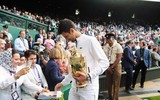 [ẢNH] Novak Djokovic: Vỡ oà giây phút đăng quang ngôi vương Wimbledon 2019