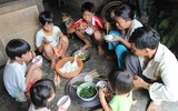 Cuộc sống đói nghèo trong những gia đình 
