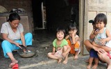 Cuộc sống đói nghèo trong những gia đình 