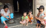 Cuộc sống đói nghèo trong những gia đình 