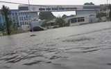 Thái Nguyên ngập lụt kỷ lục, ô tô 