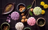 [ẢNH] Lạ miệng với hương vị bánh trung thu độc đáo ở các nước Châu Á