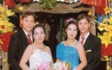 Hy hữu những đám cưới anh em sinh đôi với chị em song sinh ở Việt Nam