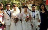 Hy hữu những đám cưới anh em sinh đôi với chị em song sinh ở Việt Nam