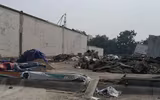 [ẢNH] Hiện trường vụ cháy Cung Văn hoá Lao động Hữu nghị Việt- Xô