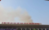 [ẢNH] Hiện trường vụ cháy Cung Văn hoá Lao động Hữu nghị Việt- Xô