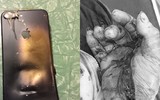 [ẢNH] Nguy hiểm chết người của việc dùng điện thoại khi sạc
