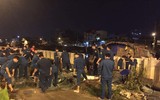 [ẢNH] TP.HCM: Triều cường dâng gây vỡ bờ bao, nước 