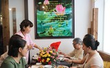 [ẢNH] Độc đáo không gian ăn chay đúng Kỷ niệm 65 năm ngày Giải phóng Thủ đô 10-10
