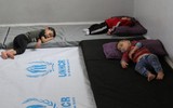 [ẢNH]: Đau lòng cuộc sống bấp bênh của các em nhỏ trong cuộc chiến ở đông bắc Syria