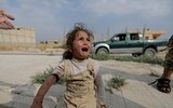 [ẢNH]: Đau lòng cuộc sống bấp bênh của các em nhỏ trong cuộc chiến ở đông bắc Syria