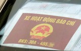[ẢNH] Cần xử phạt nghiêm những trường hợp xe giả mạo ưu tiên