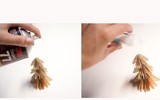 [Ảnh] Tự làm cây thông Noel cực ấn tượng từ vật liệu đơn giản (2)