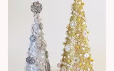 [Ảnh] Tự làm cây thông Noel cực ấn tượng từ vật liệu đơn giản (2)