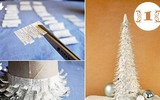 [ẢNH] Tự làm cây thông Noel cực ấn tượng từ vật liệu đơn giản (1)