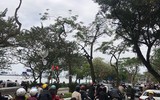 [ẢNH]  Đầu năm, người Hà Nội tấp nập đi lễ chùa cầu an