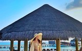 [ẢNH] Bộ ảnh đẹp như mơ của Hà Hồ - Kim Lý tại khu nghỉ dưỡng Maldives