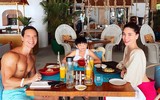 [ẢNH] Bộ ảnh đẹp như mơ của Hà Hồ - Kim Lý tại khu nghỉ dưỡng Maldives