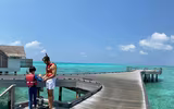 [ẢNH] Bộ ảnh đẹp như mơ của Hà Hồ - Kim Lý tại khu nghỉ dưỡng Maldives