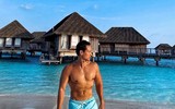 [ẢNH] Bộ ảnh đẹp như mơ của Hà Hồ - Kim Lý tại khu nghỉ dưỡng Maldives