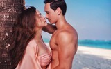 [ẢNH] Bộ ảnh đẹp như mơ của Hà Hồ - Kim Lý tại khu nghỉ dưỡng Maldives