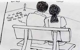 [ẢNH] Nhật ký bằng tranh về những ngày sống trong khu cách ly đầy xúc động của nữ du học sinh