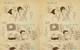 [ẢNH] Cô gái vẽ tranh về 14 ngày sống trong khu cách ly và những bộ nhật ký 