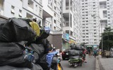 [ẢNH] Tổng vệ sinh các ký túc xá Sinh viên được trưng dụng làm khu cách ly tại Mỹ Đình II