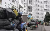 [ẢNH] Tổng vệ sinh các ký túc xá Sinh viên được trưng dụng làm khu cách ly tại Mỹ Đình II