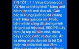 [ẢNH] Những thông tin sai lệch về các bài thuốc chữa Covid-19