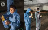 [ẢNH] Xây dựng bệnh viện dã chiến 