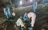 [ẢNH] Xây dựng bệnh viện dã chiến 