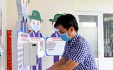 [ẢNH] Các thiết bị, vật dụng sáng chế độc đáo phòng dịch Covid-19
