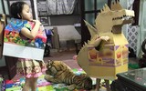 [ẢNH] Những ý tưởng sáng tạo đồ chơi cho trẻ trong mùa dịch Covid-19 từ nguyên liệu đơn giản