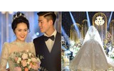 [ẢNH] ‘Nửa kia’ của các cầu thủ Việt tỏa sáng trong ngày trọng đại nhờ đâu?
