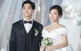 [ẢNH] ‘Nửa kia’ của các cầu thủ Việt tỏa sáng trong ngày trọng đại nhờ đâu?