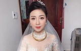 [ẢNH] ‘Nửa kia’ của các cầu thủ Việt tỏa sáng trong ngày trọng đại nhờ đâu?