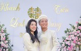 [ẢNH] ‘Nửa kia’ của các cầu thủ Việt tỏa sáng trong ngày trọng đại nhờ đâu?