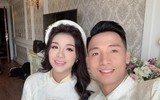 [ẢNH] ‘Nửa kia’ của các cầu thủ Việt tỏa sáng trong ngày trọng đại nhờ đâu?