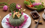[ẢNH] Thưởng thức hương vị độc đáo của những món ngon làm từ sen