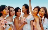 [ẢNH] Trai xinh gái đẹp showbiz hội tụ trong đám cưới 
