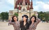 [ẢNH] Trai xinh gái đẹp showbiz hội tụ trong đám cưới 