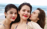 [ẢNH] Trai xinh gái đẹp showbiz hội tụ trong đám cưới 