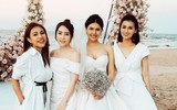 [ẢNH] Trai xinh gái đẹp showbiz hội tụ trong đám cưới 