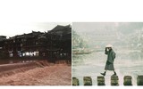 [ẢNH] Đối lập khó tin Phượng Hoàng Cố Trấn trước và sau những trận lũ kinh hoàng