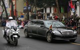 [ẢNH] Hành trình đoàn xe chở Chủ tịch Triều Tiên Kim Jong-un từ Lạng Sơn về Hà Nội