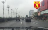 [ẢNH] Hành trình đoàn xe chở Chủ tịch Triều Tiên Kim Jong-un từ Lạng Sơn về Hà Nội