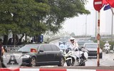 [ẢNH] Hành trình đoàn xe chở Chủ tịch Triều Tiên Kim Jong-un từ Lạng Sơn về Hà Nội