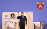 [Ảnh] Toàn bộ hành trình Tổng thống Mỹ Donald Trump đến Hà Nội dự hội nghị thượng đỉnh Mỹ - Triều